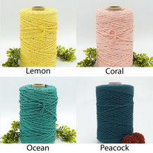 Load image into Gallery viewer, $5 3mm/5mm Recycled String Mini Spools