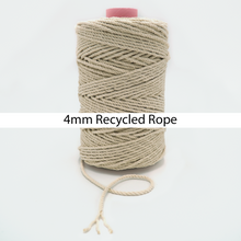 Load image into Gallery viewer, 4mm/5mm Recycled Natural Rope