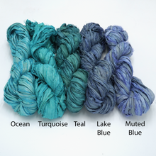 Load image into Gallery viewer, Recycled Sari Silk Ribbons (31 colours!)