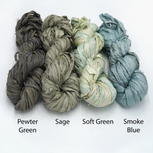 Load image into Gallery viewer, Recycled Sari Silk Ribbons (31 colours!)