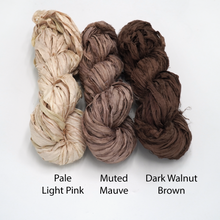 Load image into Gallery viewer, Recycled Sari Silk Ribbons (31 colours!)