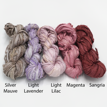 Load image into Gallery viewer, Recycled Sari Silk Ribbons (31 colours!)