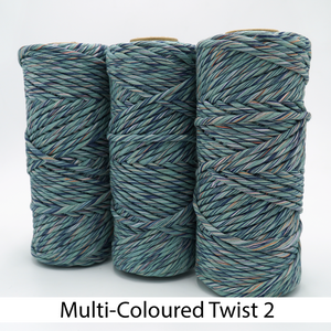 3mm/5mm Limited Edition Multi-Coloured Twisted String (5 colours!)