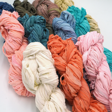 Load image into Gallery viewer, Recycled Chiffon Ribbons (15 colours!)