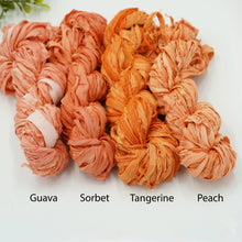 Load image into Gallery viewer, Recycled Chiffon Ribbons (15 colours!)