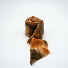 Load image into Gallery viewer, 1 or 2 Inch Hand Painted Velvet Ribbons