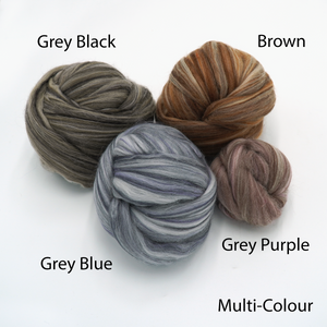Small Batch Merino Wool Roving (32 colours!)