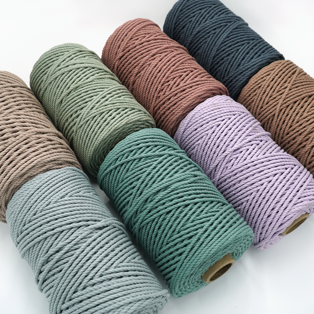 4mm Recycled 3 Ply (Triple) Rope (29 colours!) – Lots of Knots Canada