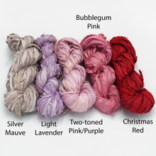 Load image into Gallery viewer, Recycled Sari Silk Ribbons (46 colours!)
