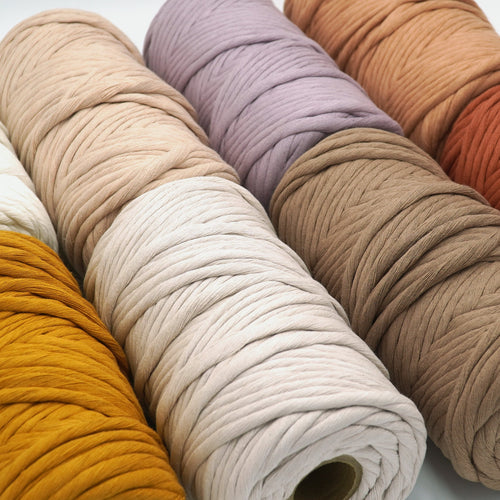 5mm Recycled Supersoft Single Twist Cotton String