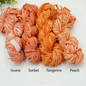 Recycled Chiffon Ribbons (23 colours!)